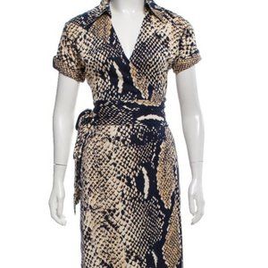 DVF wrap dress - "AVARA" (size 10)